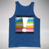 Queer Pride Flag Exclamation Point Premium Tank Top